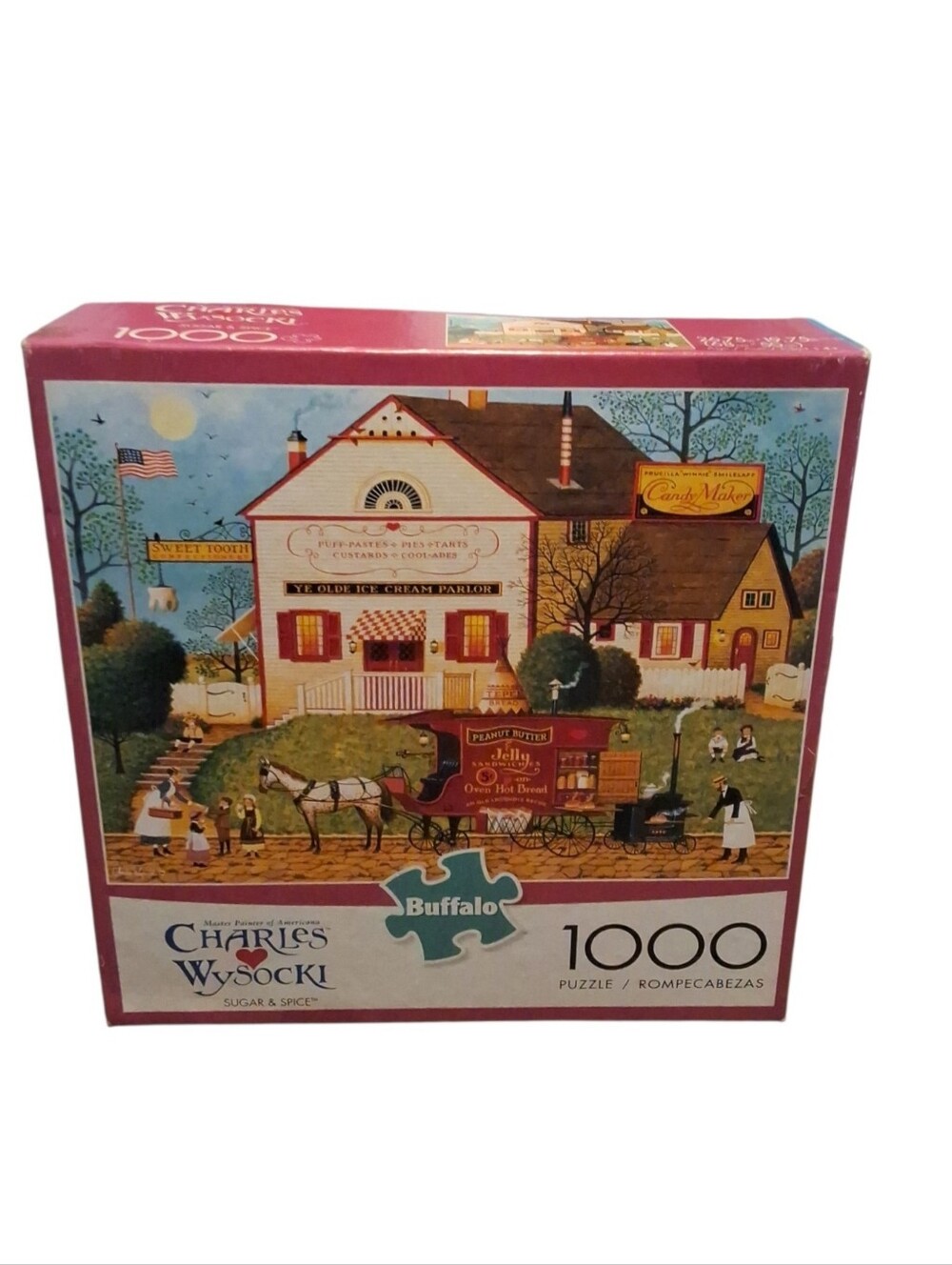 Buffalo Games "Sugar & Spice" By Charles Wysocki 1000-Piece Puzzle